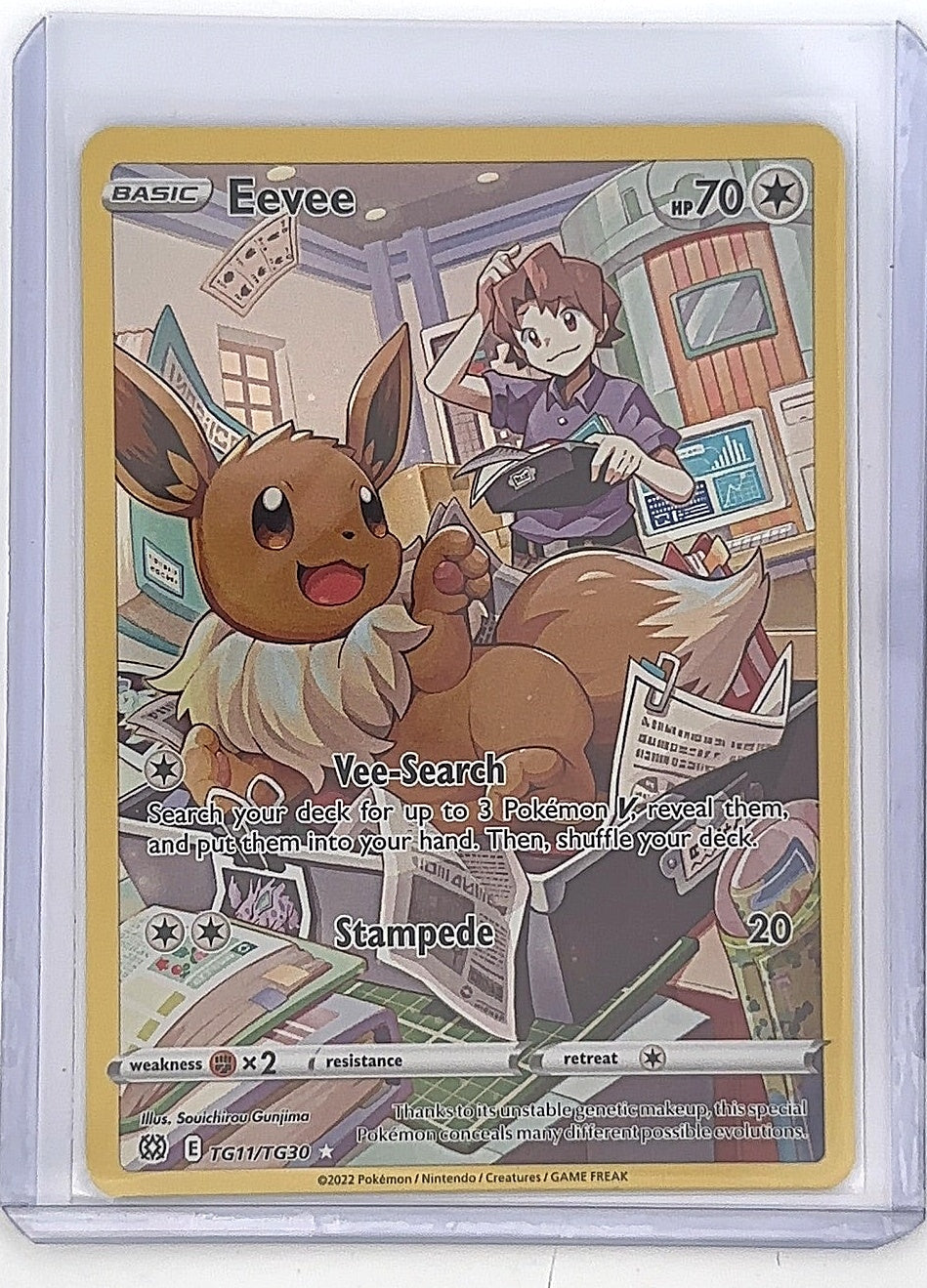 Eevee #TG11/TG30 — front