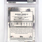 2023 Topps Inception Michael Harris II #28 PSA 10 — back