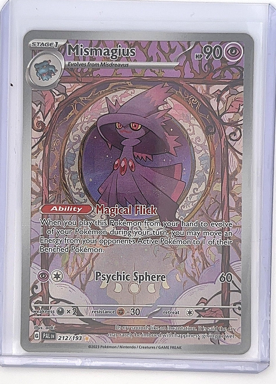 Mismagius - 212/193 #212/193 — front