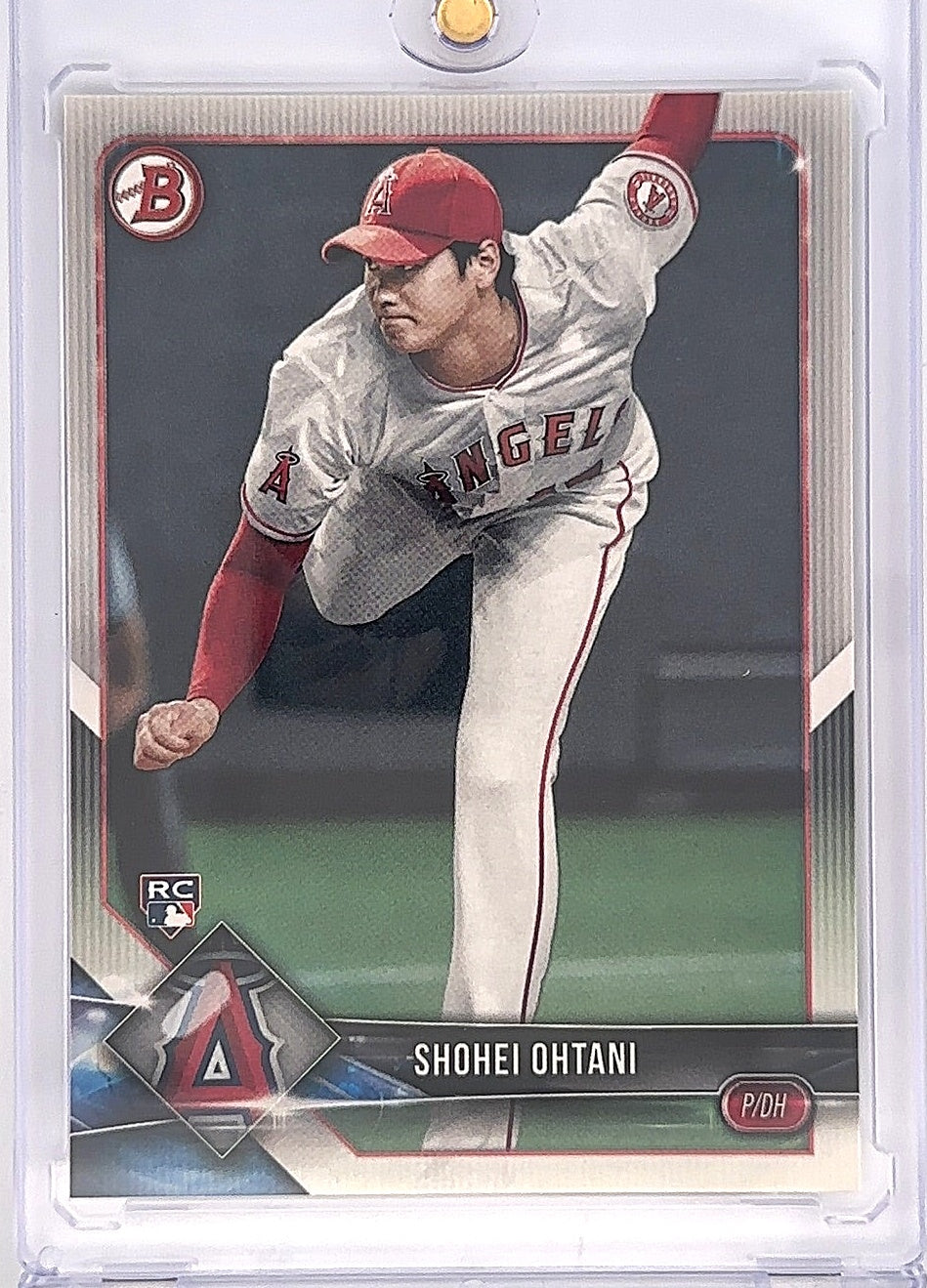 2018 Bowman Shohei Ohtani #49 — front