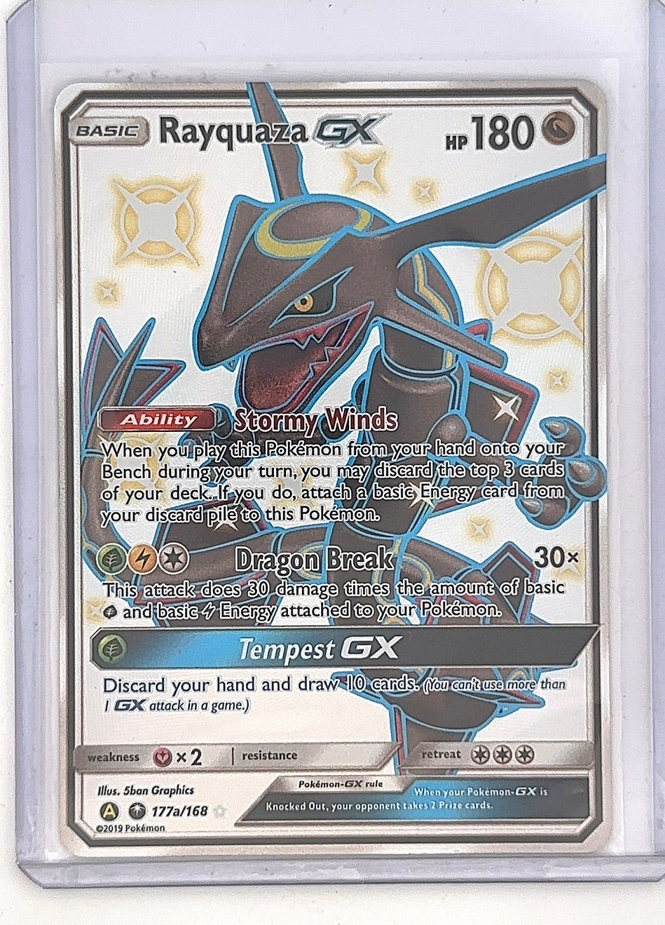 Rayquaza GX - 177a/168 #177a/168 — front