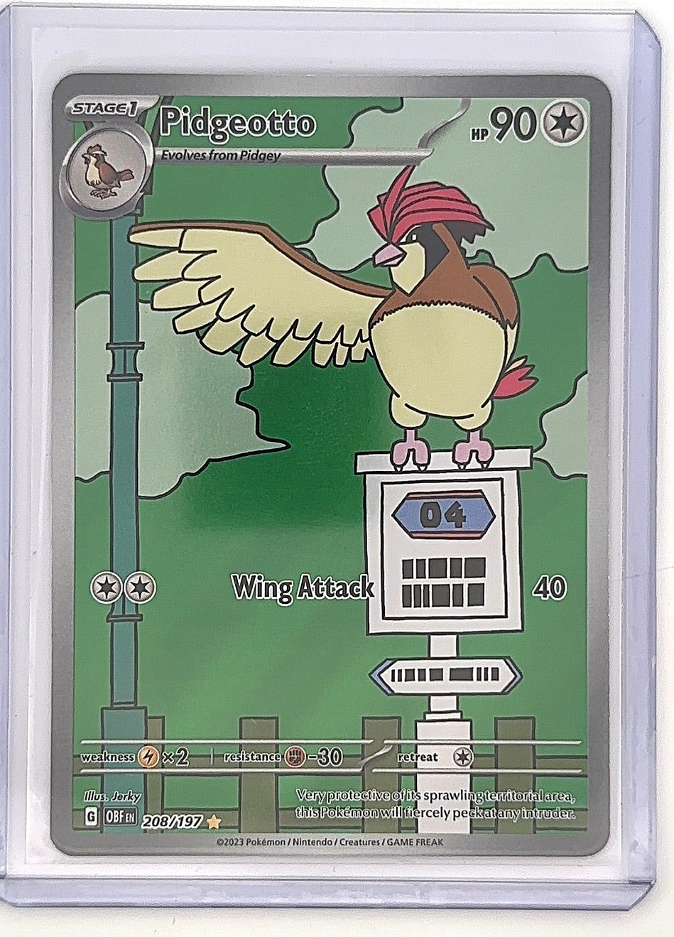 Pidgeotto - 208/197 #208/197 — front