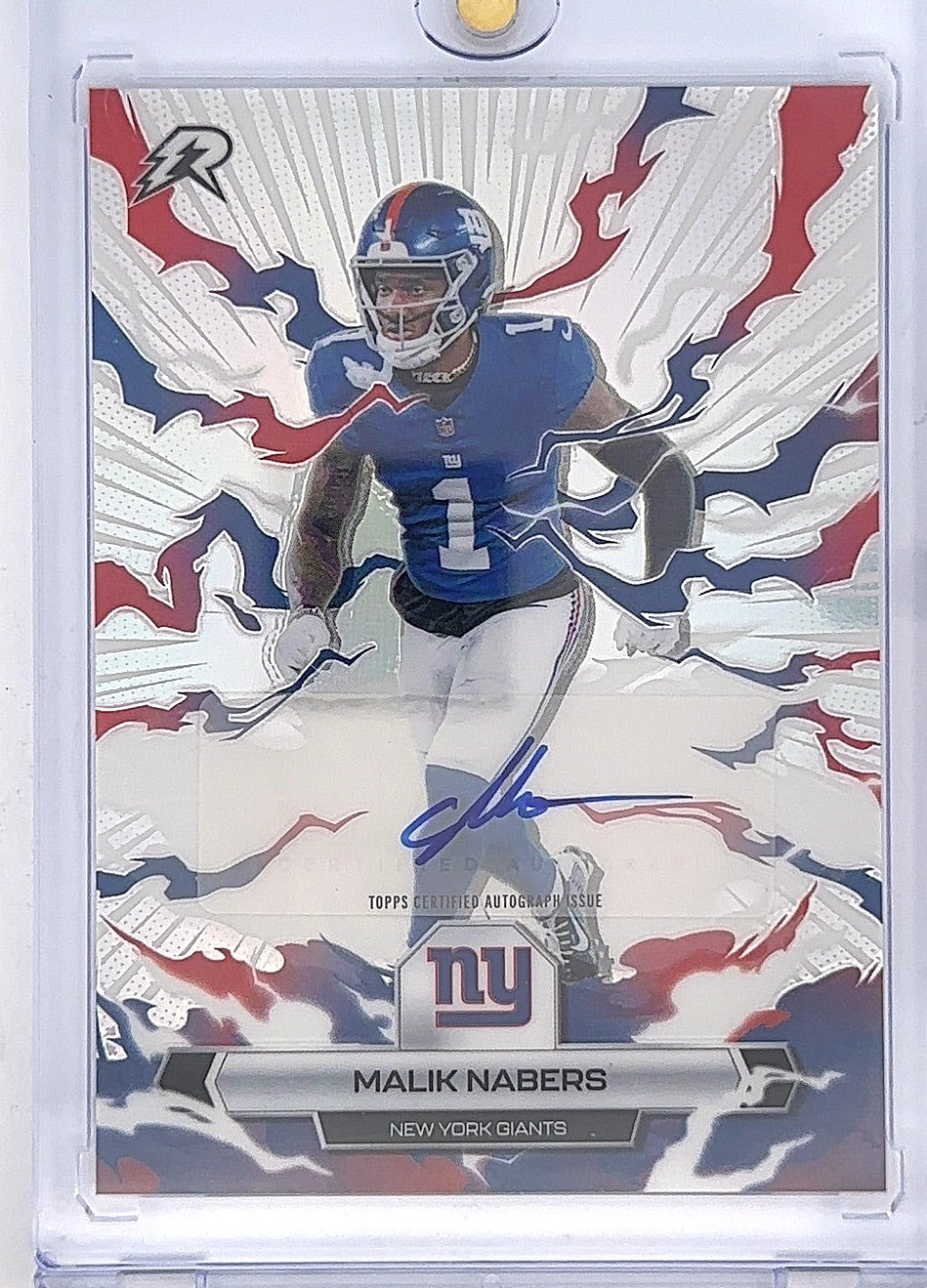 Malik Nabers #73 Autograph Issue — front