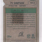 2026 Bowman ROY Favorites Ty Simpson [Aqua Refractor] #ROY-2 — back