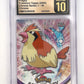 Pidgey Topps Chrome 2000 CGC PRISTINE 10 — front