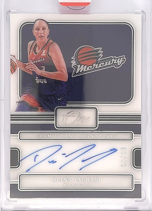 2025 Diana Taurasi Panini One And One Auto /99 #TTS-DT — front