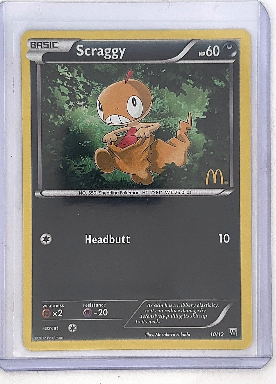 Scraggy - 10/12 #010/012 — front