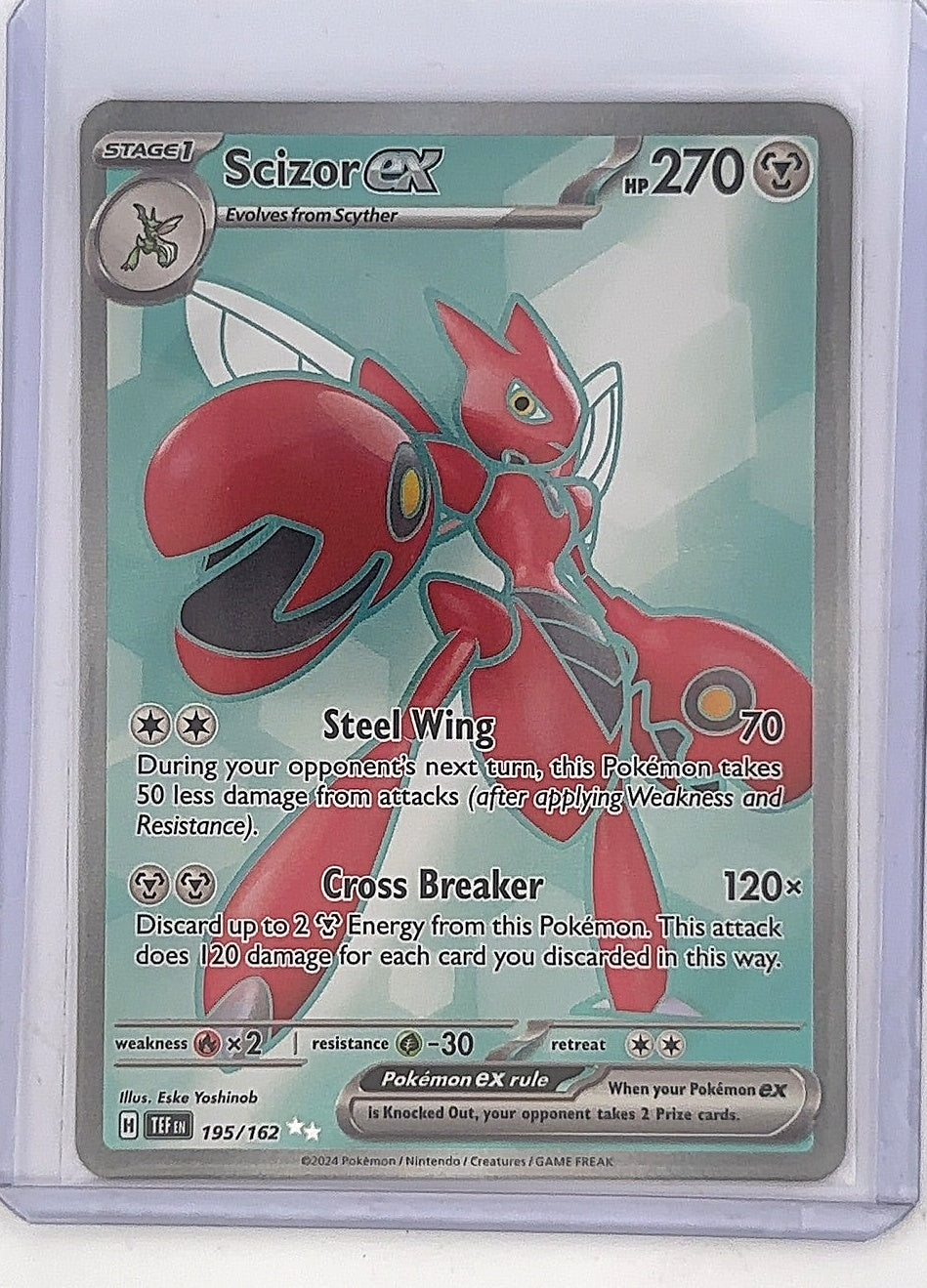 Scizor ex - 195/162 #195/162 — front