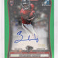 2026 Bowman Chrome Rookie Autograph NFL Zachariah Branch [Green Refractor] #BCRA-ZB — front