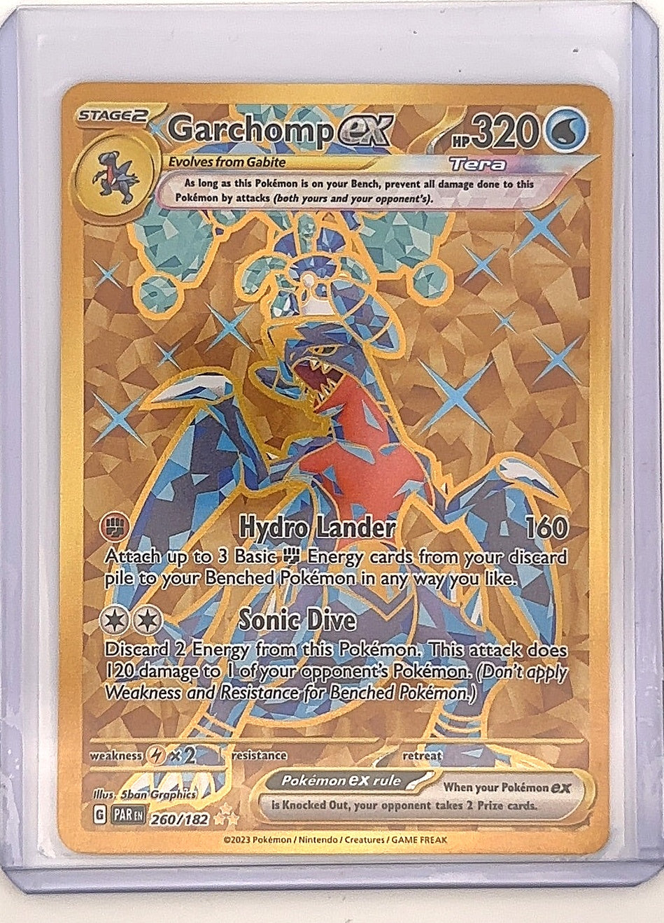 Garchomp ex - 260/182 #260/182 — front