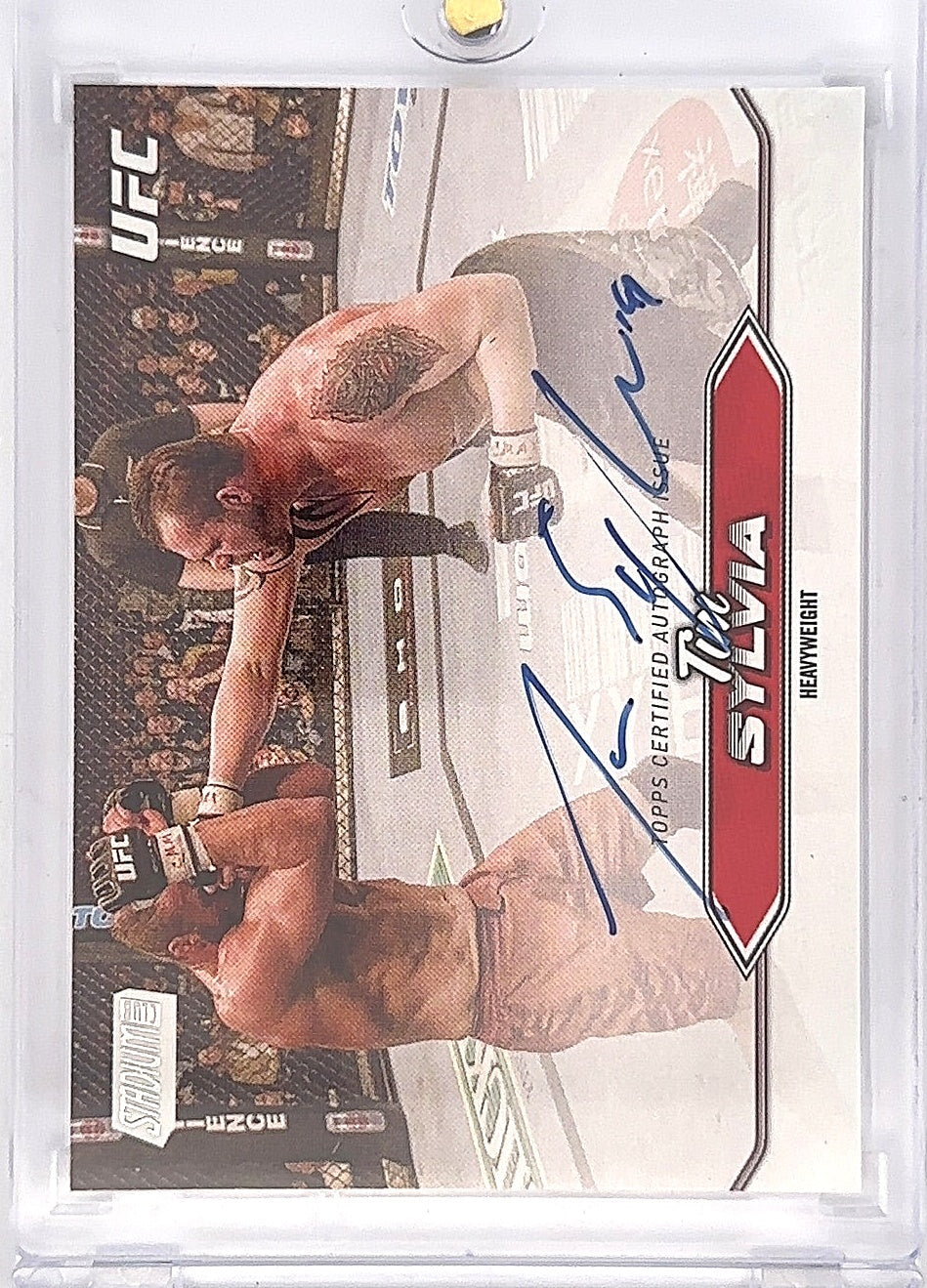 2025 Tim Silvia Topps UFC Stadium Club Auto #BCA-TSA — front