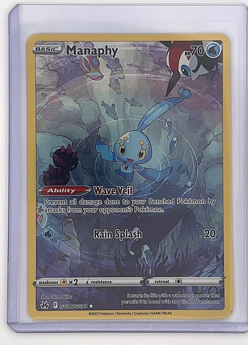Manaphy #GG06/GG70 — front