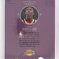 1997-98 Collector's Choice Miniatures Kobe Bryant #M13 — back