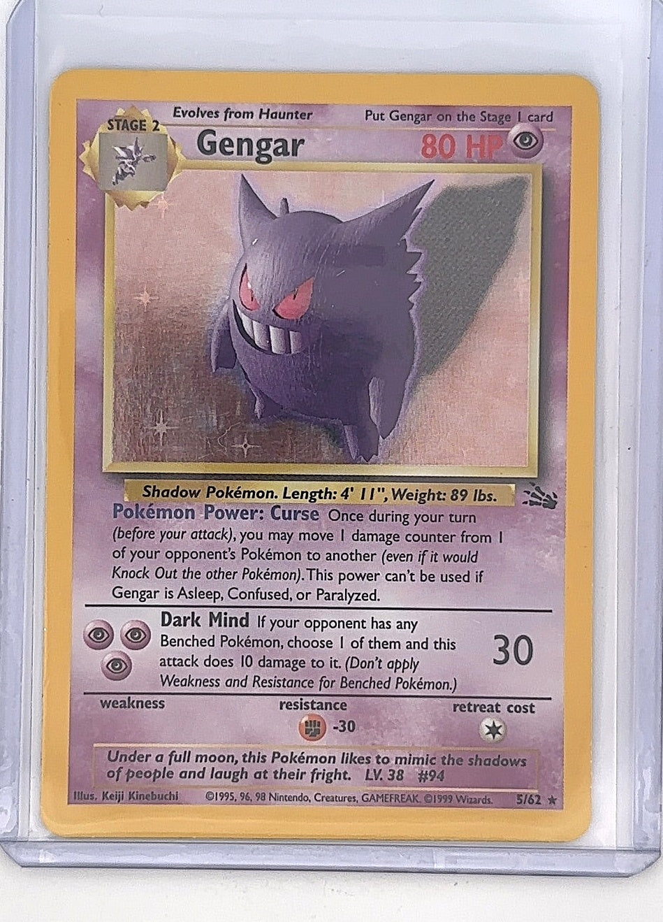 Gengar (5) #05/62 — front