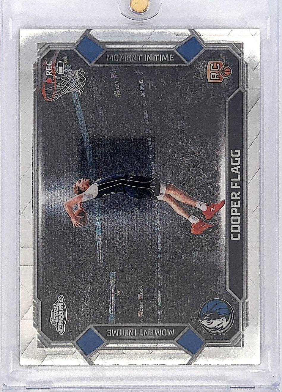 2025 Topps Chrome Update Moment In Time Cooper Flagg #MT-16 — front
