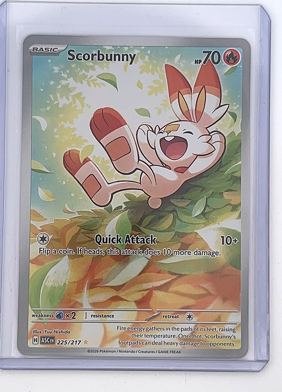 Scorbunny - 225/217 #225/217 — front