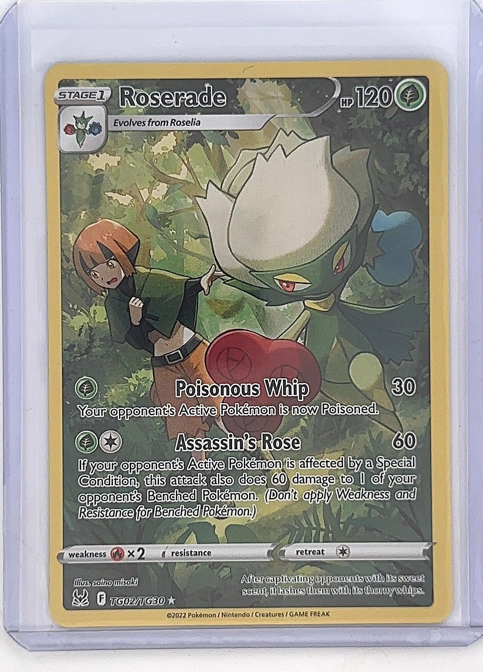 Roserade #TG02/TG30 — front