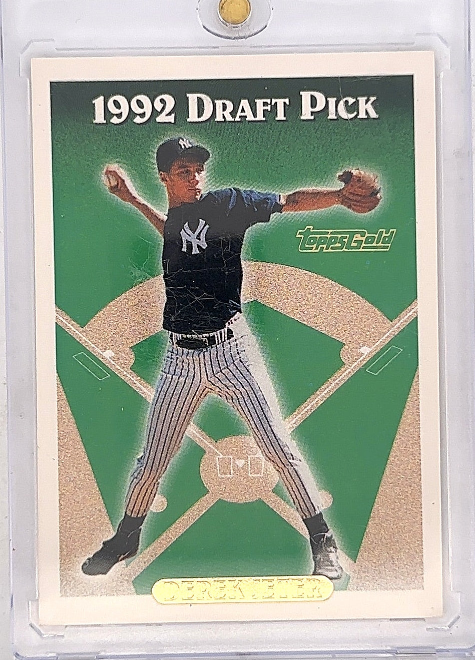 Derek Jeter 1992 Draft Pick #98 — front