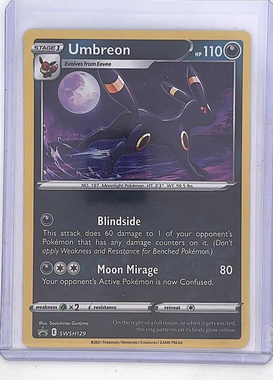 Umbreon - SWSH129 #SWSH129 — front