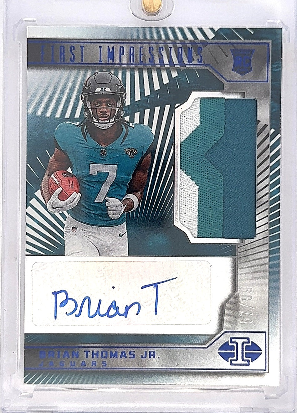Brian Thomas Jr 57/99 — front