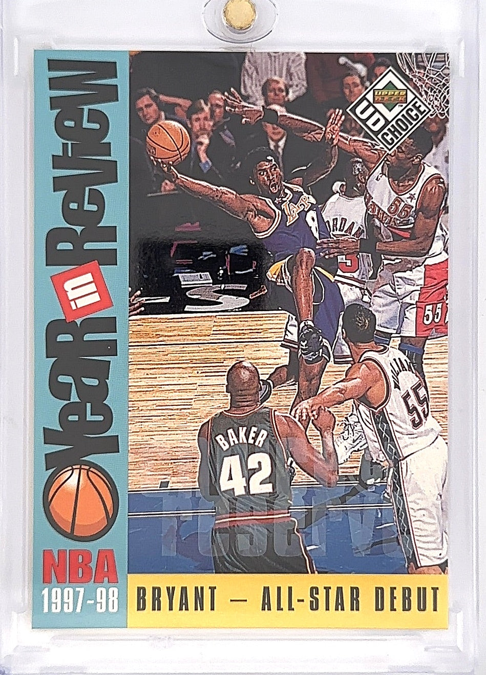 1998-99 Kobe Bryant Upper Deck Choice Reserve #186 — front