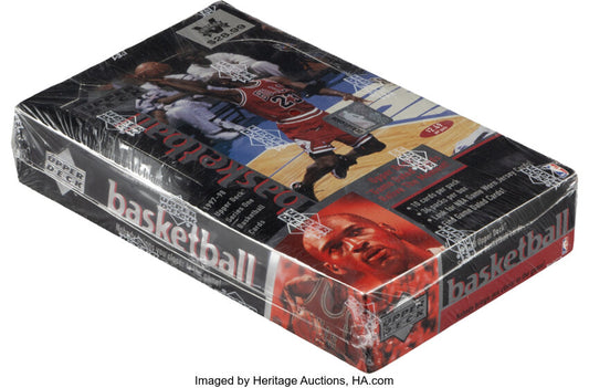 1997-98 Upper Deck Basketball Series 1 Box - 12 Packs Plus 4 Bonus Packs