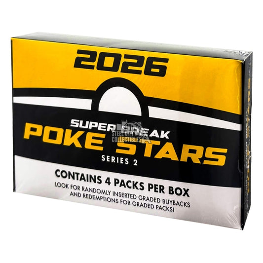 2026 Super Break Poke Stars Series 2 Box