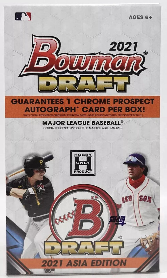 2021 Bowman Draft Baseball Factory Sealed ASIA Edition Box