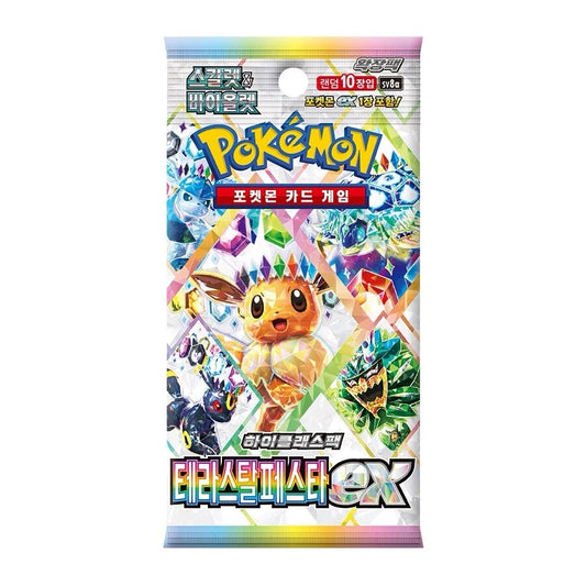 Terastal Festival Korean Prismatic Evolutions Booster Pack