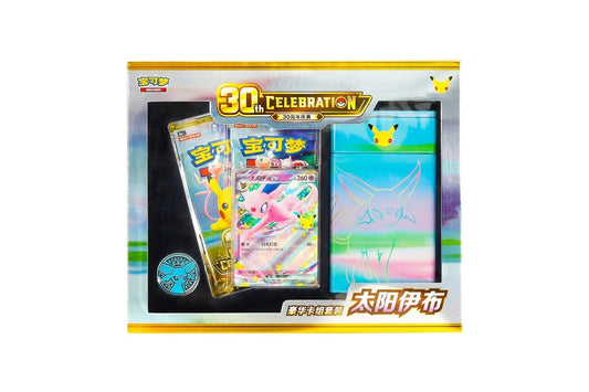 Pokemon TCG Chinese 30th Anniversary Celebration Espeon ex Deluxe Deck Set