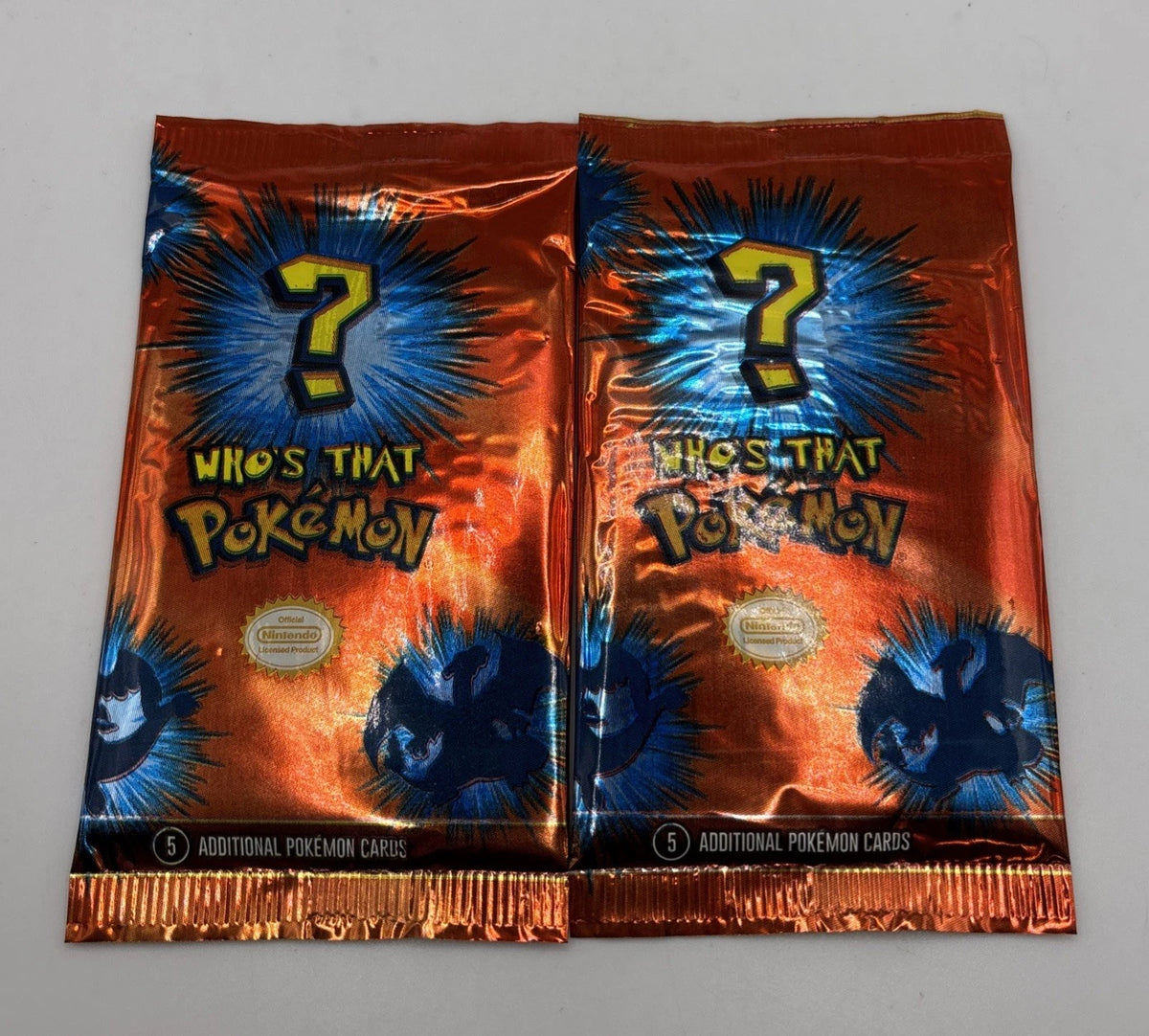 Who's That Pokémon Collectible Card Game TCG Sealed Pack