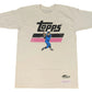 Mitchel & Ness Topps Heritage Cream Stripe Batter Tee