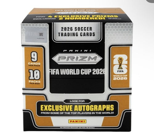 2026 Panini Prizm Fifa World Cup Hobby Preferred Box