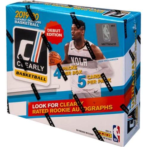 2019-20 Panini Clearly Donruss Basketball Hobby Box