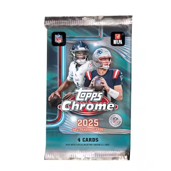 Topps Chrome Football Value Box Pack